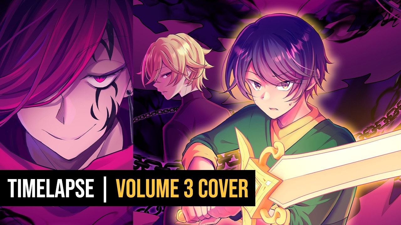 Entwined Volume 3 Cover【Speedpaint】