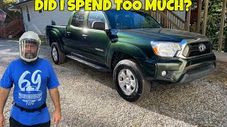 Did I spend too much REBUILDING this WRECKED Toyota Tacoma from Copart? Wrecked to UNwrecked.