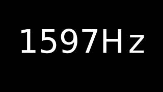 Speaker Sound Test 1597Hz