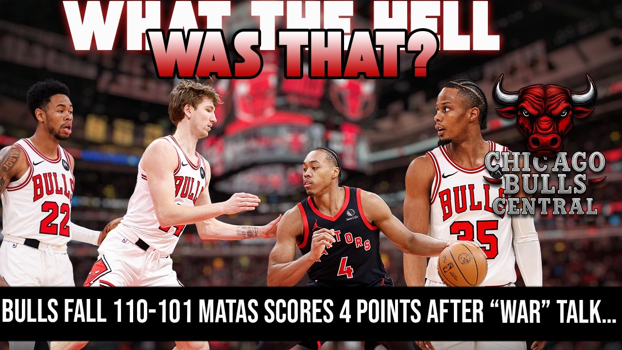 Chicago Bulls Fall 110-101 😳 Giddey Scores 5, Matas 4 After “War” Talk… Simons Leads | Postgame LIVE