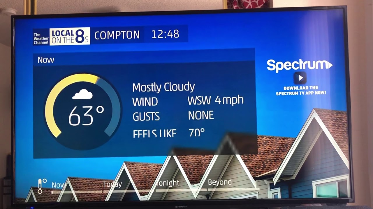 Local on the 8s The Weather Channel Compton Forecast YouTube