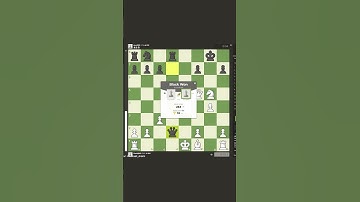 Hanging Mate In One #shorts #chess #funny #chess1v1 #chessgame #chessblunder #bulletchess