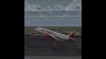 Thumbnail of A beautiful takeoff of AIR INDIA #youtube #song #aviation