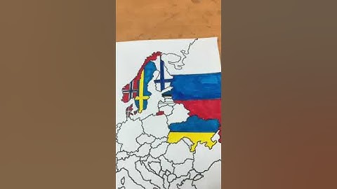 Drawing Latvia 🇱🇻 on my Europe Map #flag #map #latvia #shorts