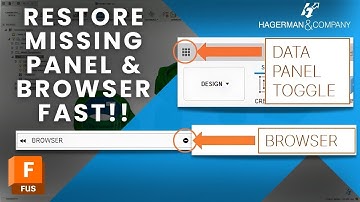 How to Restore Missing Data Panel & Browser in Fusion