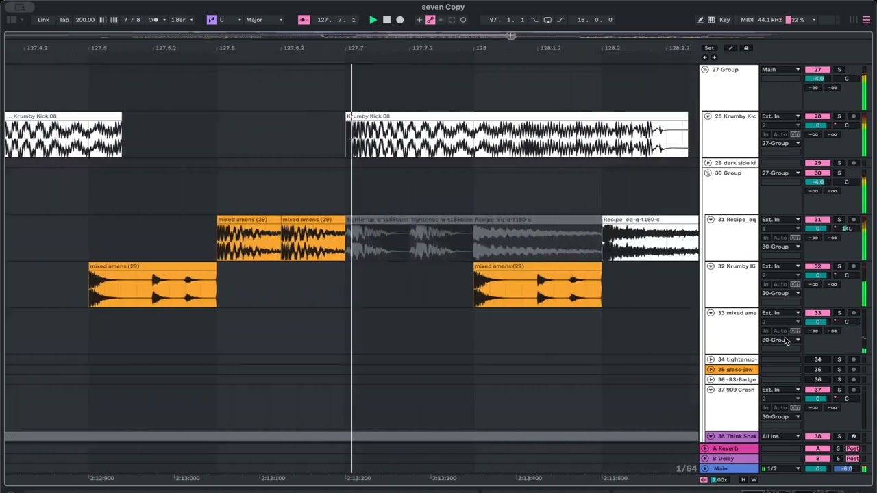 my 7/8 idm breakcore song
