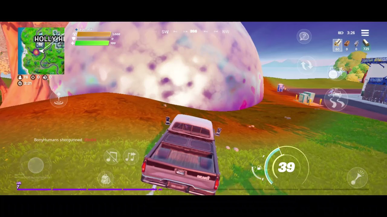 Fortnite - Defeat waves of Cube Monsters in a Sideways Anomaly