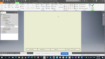 Inventor Drawing Title Block Creation and Editing