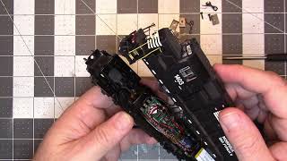 Athearn GP15 DCC install.