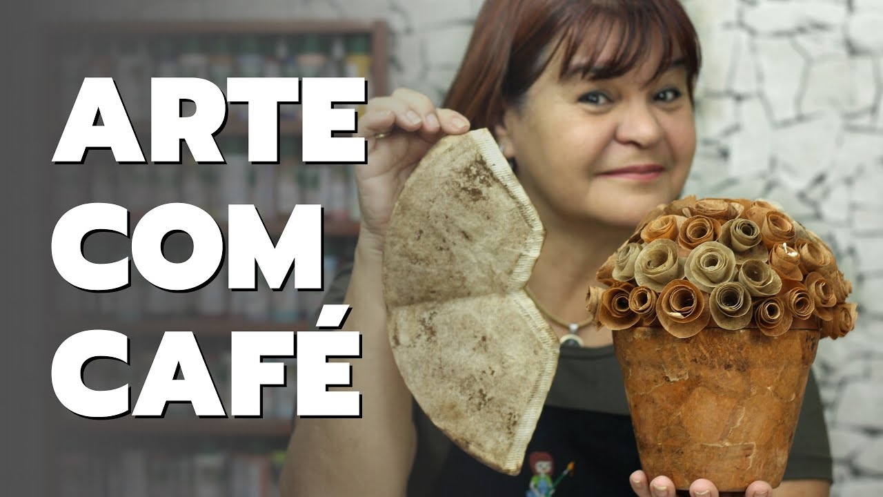 Reaproveitamento com FILTRO DE CAFÉ! Veja como ficou!