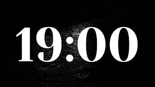 19 Minute Night Timer video | countdown