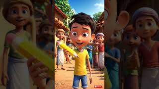 Jadui pencil...#cartoon #children #baccha # viral #india