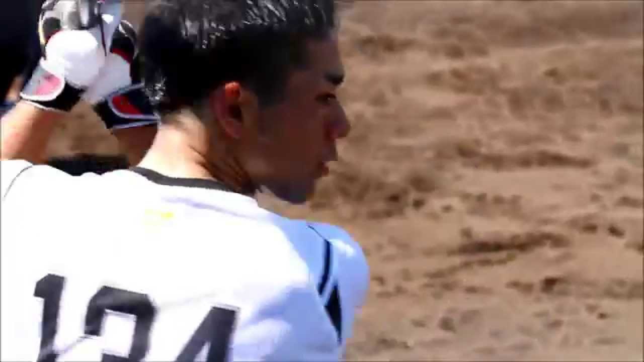 金子将太選手 雁の巣球場 15 08 26 Youtube