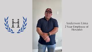 Anderson Lima - 2 Year Employee at Hercules