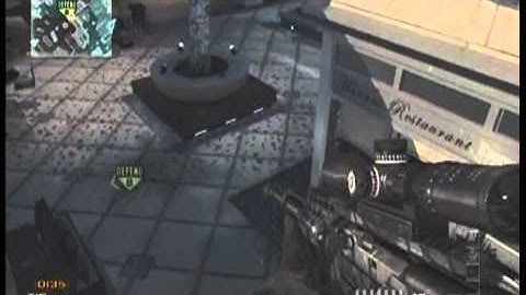 Random mw3 trickshot