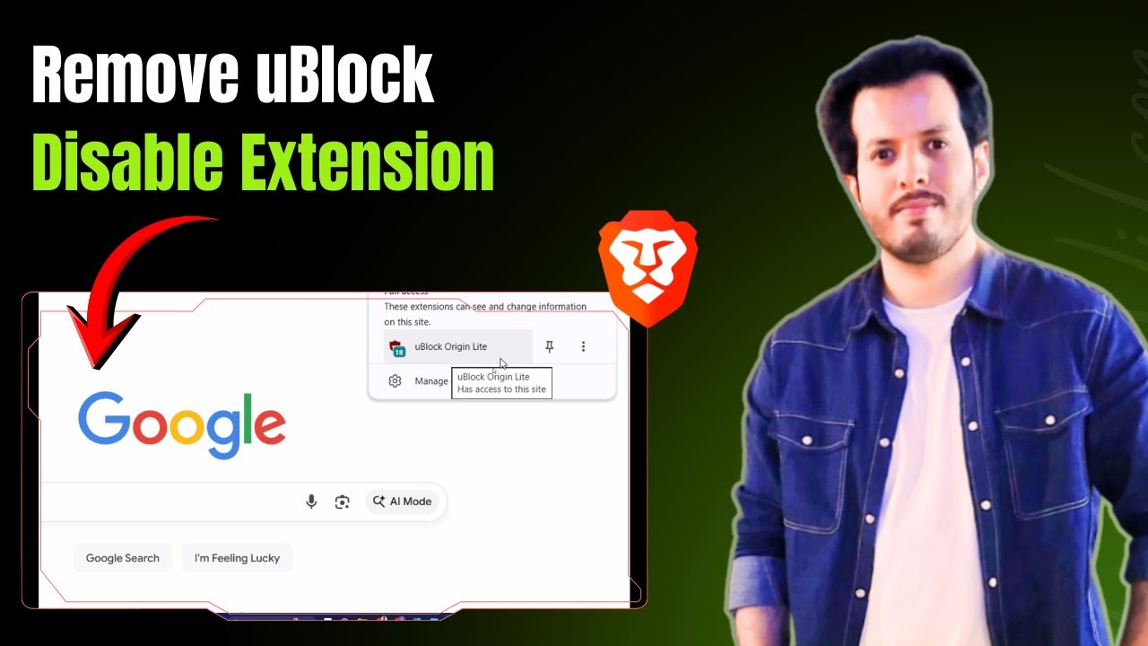 How To Remove or Disable uBlock Origin Extension or Any Extension in ...