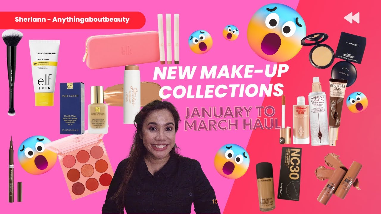 Make Up Haul 2023 Luxury and Affordable Local and Imported brands