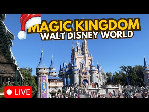  LIVE Disney S Magic Kingdom Saturday 12 13 2025 Walt World