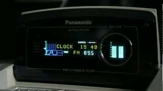 Panasonic RX-MDX7 - Экран магнитолы - YouTube