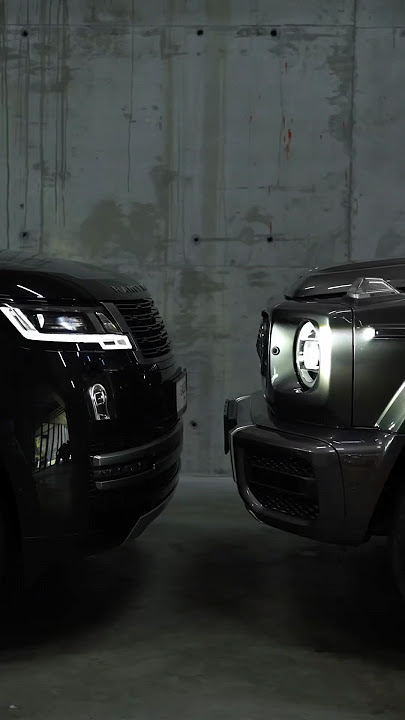 Download lagu Range Rover vs G Class Mercedes | Eye Cleaner mercedes G class and Land Rover compression #luxury
