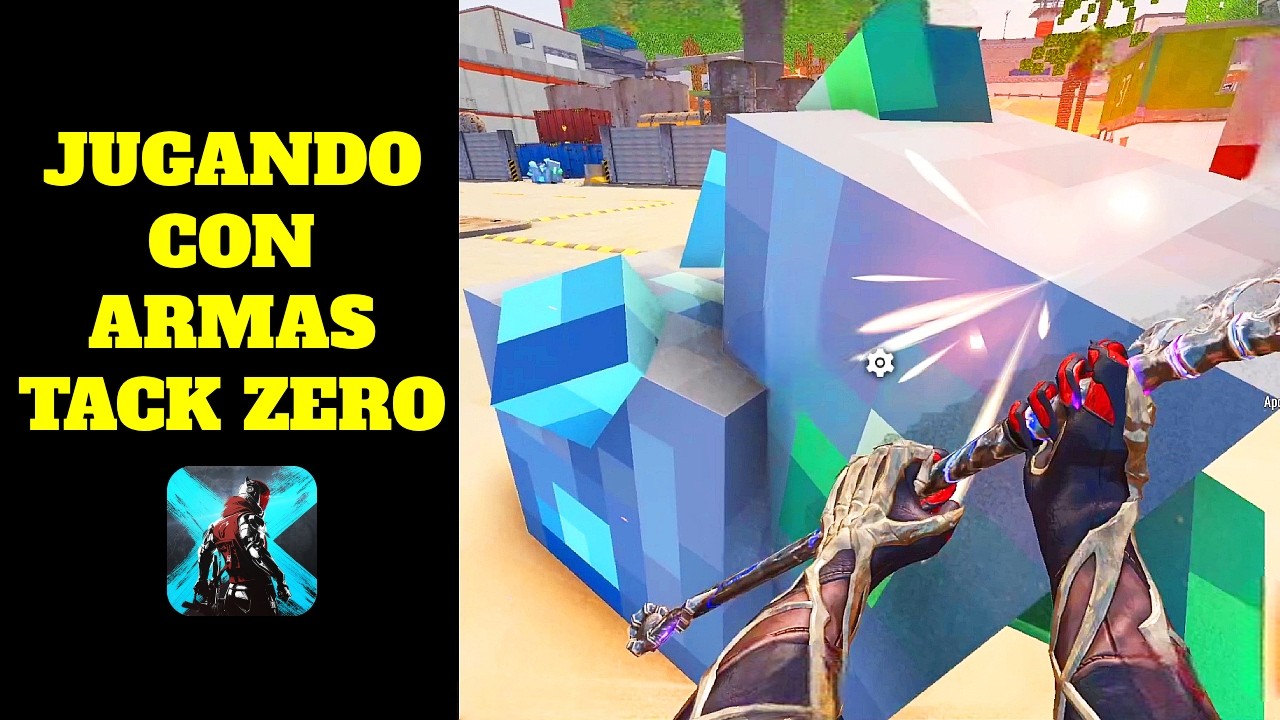 BLOOD STRIKE- JUGANDO SOLO CON ARMAS DE LA COLABORACION TACK ZERO MINECRAFT- Dshanto