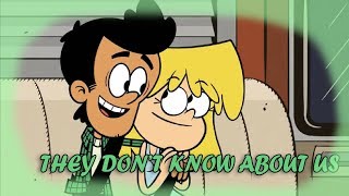 Video thumbnail of "The Loud house-They don't know about us-Bobby and Lori MV"