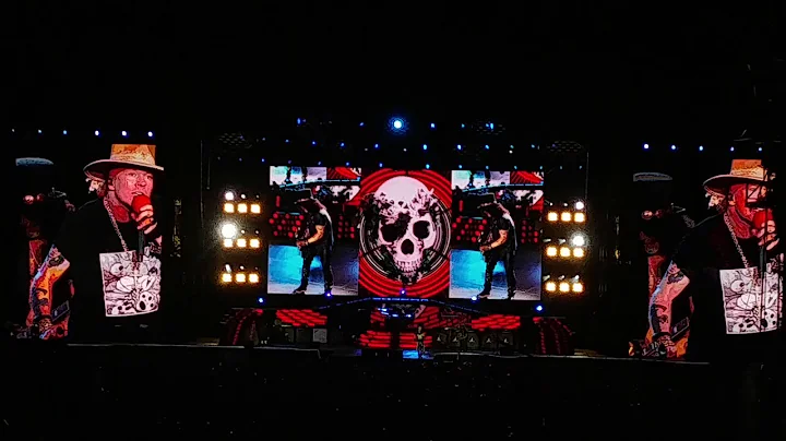 Guns n roses sweet child o mine Winston Salem 2017