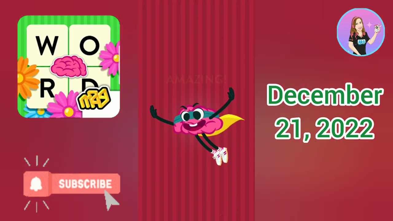 WordBrain Holiday Event December 21,  2022 Answers