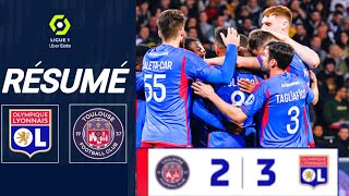 Toulouse - Lyon 2-3 Résumé Aujourdhui Ligue 1 But Lacazette, But Cherki, Jake Obrien Goal