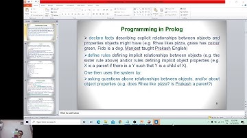 Prolog Programming - Part 1
