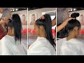 She wanted LONG HAIR that LOOKED LIKE IT WAS HERS. Watch this!