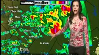 Hail blankets Central Texas