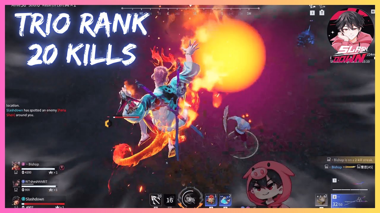 Trio Rank Gameplay - Tarka Ji #37 Naraka Bladepoint