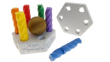 Hex Tempel - Werkt dit concept voor elk aantal pilaren?