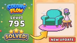 Colony Flow! Level 795 Walkthrough 🐜 | ABI GAMES Solution & Gameplay 🧩 (New Update)