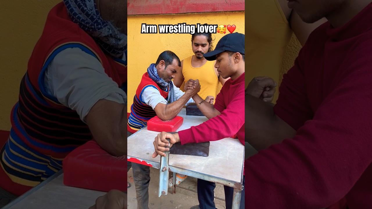 Arm wrestling power 💀🦍