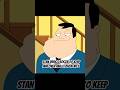 Stan drugs Roger to keep him over and it backfires #foryou #americandad #series #shorts