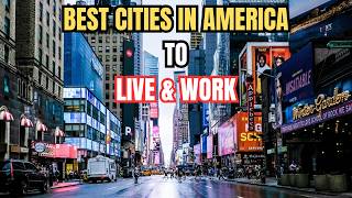 7 Best Cities to Live & Work in America 2026 🇺🇸 (Jobs + Salaries $)