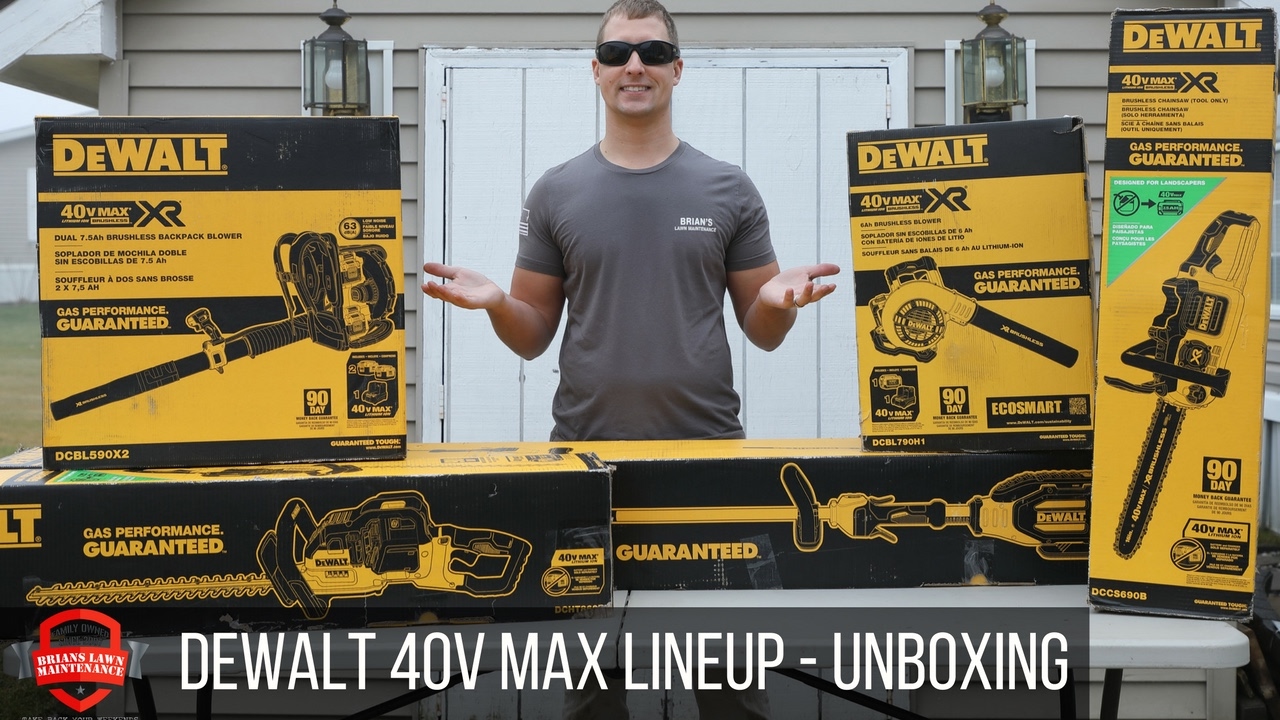 DeWalt 40V Max Outdoor Power Equipment (OPE) Unboxing! YouTube