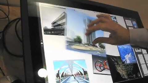 Autodesk University 2011: Perceptive Pixel, 27" Multi-Touch Display