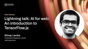 GitHub Satellite India 2021 - Lightning talk: AI for web: An introduction to TensorFlow.js