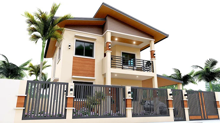 SMALL HOUSE DESIGN | 7 X 8 METERS | 4 BEDROOM