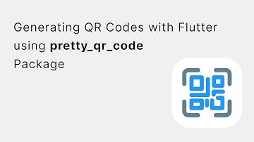 How to Generating QR Codes with Flutter using  pretty_qr_code Package Withing 5 Minutes