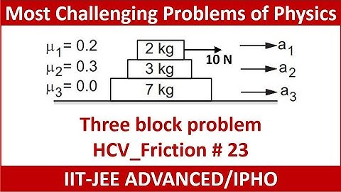 Three block problem