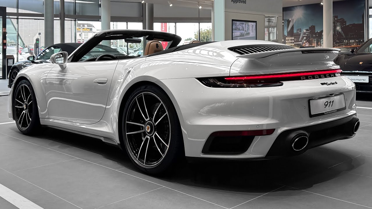 2024 Porsche 911 992 Turbo S Cabriolet (650hp) - Sound, Interior and Exterior