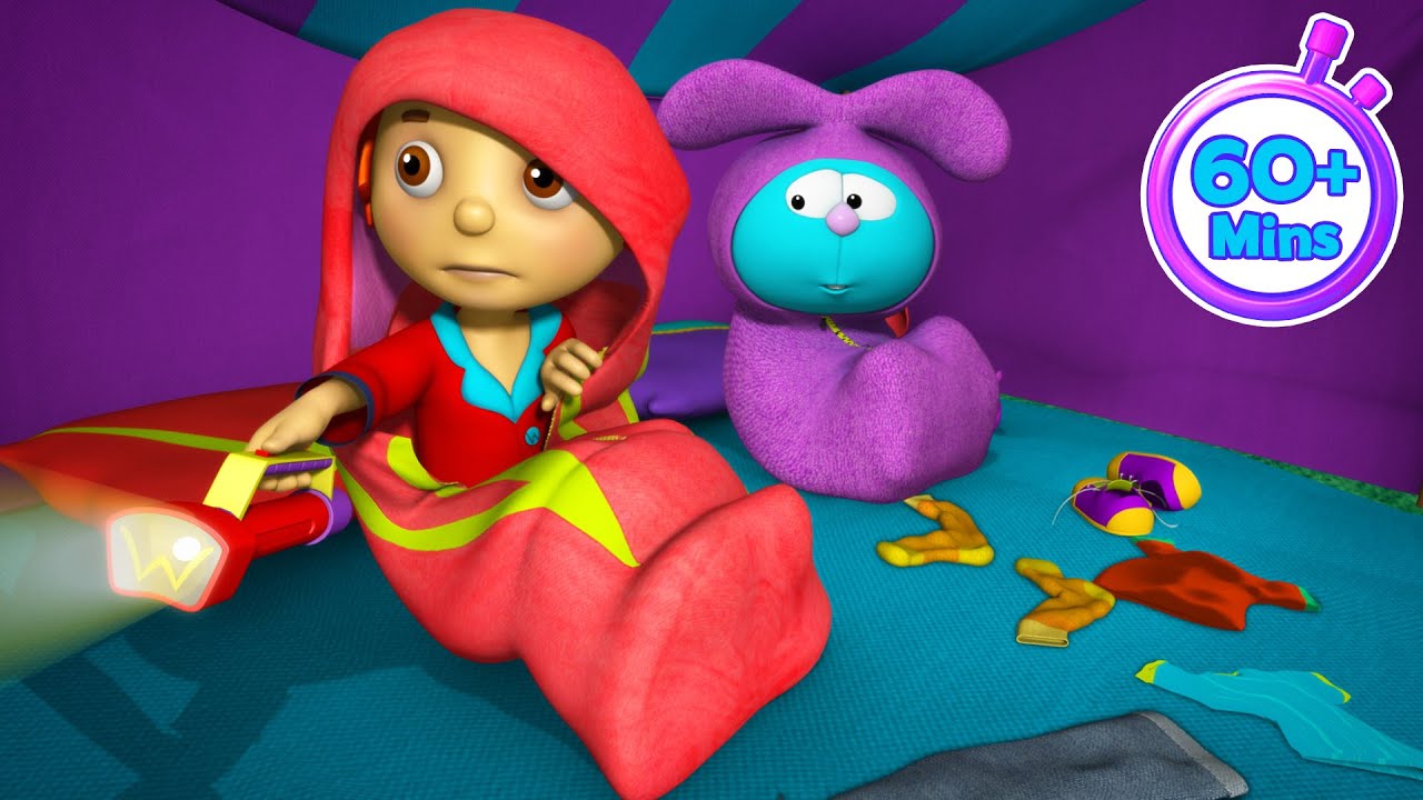 Przygody Rozi | Ciesz się biwakowaniem pod gwiazdami | 1 GODZINA KRESKÓWEK