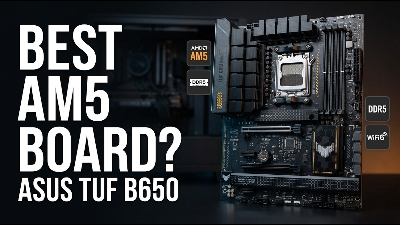 Best Gaming Motherboard Under $100? ASUS TUF B650-PLUS WiFi Review