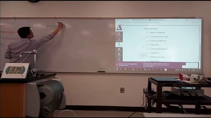 Physics 4C - Index of Refraction Intro