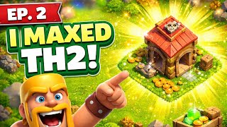 MAXED Town Hall 2 in ONE EPISODE! 😱 (COC Ep.2) screenshot 5