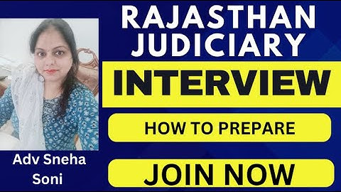 RJS Interview Preparation #strategies to Succeed After Mains Results |#Rajasthan Judiciary